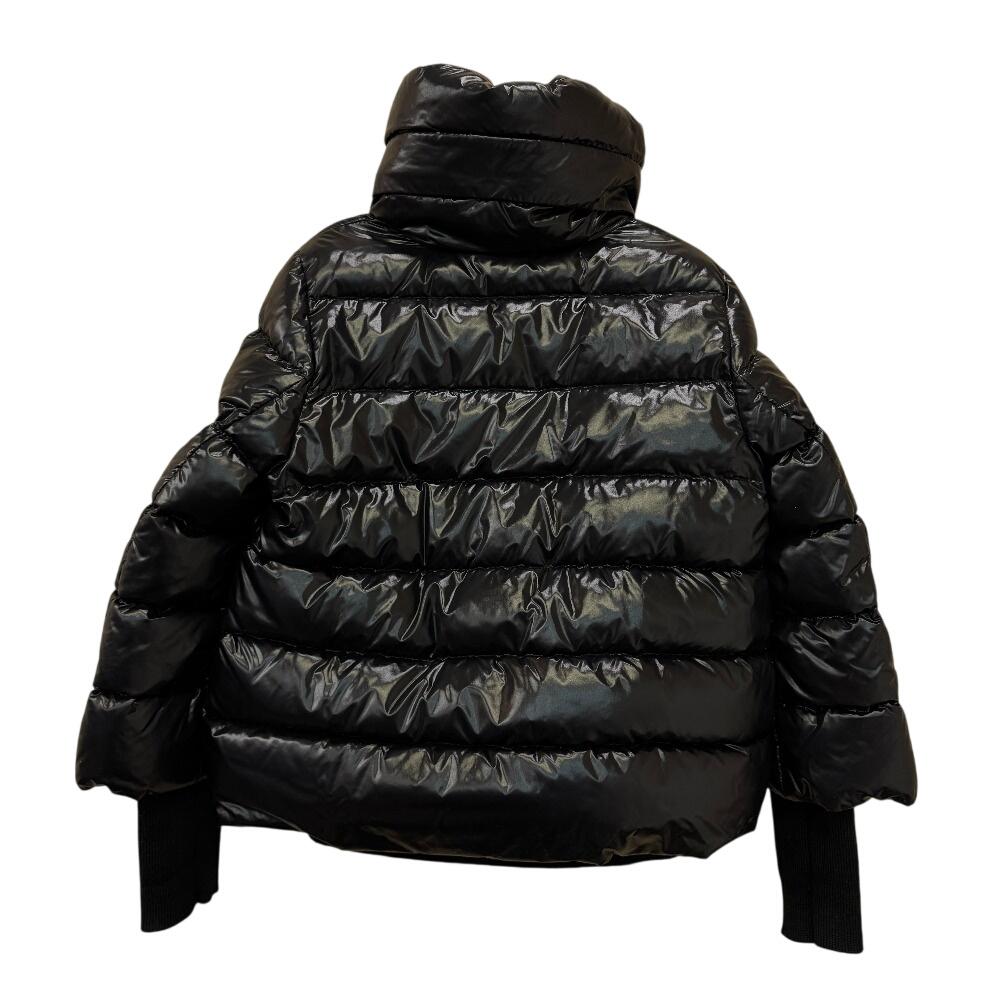 Moncler Nylon TULSA Down Jacket Black Nylon Used