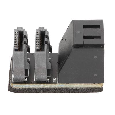 SATA 7 Pines Interfaz Dual Ambos Lados Dirección 90 Grados 180 Grados 12G Alta Velocidad Placa Base SATA