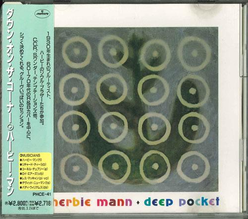 

CD HERBIE MANN - Down on the corner PHCE41 Mercury 1992 Japan ObiJazz Used