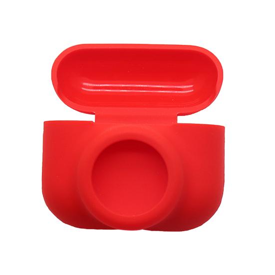 Tracker Protector Multifunctional Simple Design Silicone 2-in-1 Earphones Protective Sleeve for Airpods for Airtag