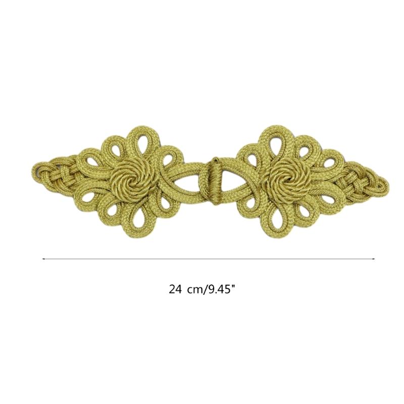 Oversized Frog Button for Chinese Traditional Clothing Handcraft Accessories