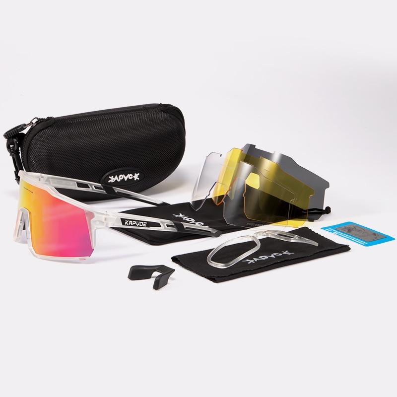 Cycling Glasses Polarized Eye Protection Glasses Mountain Road Cycling Glasses Windproof Sand Sports Equipment
