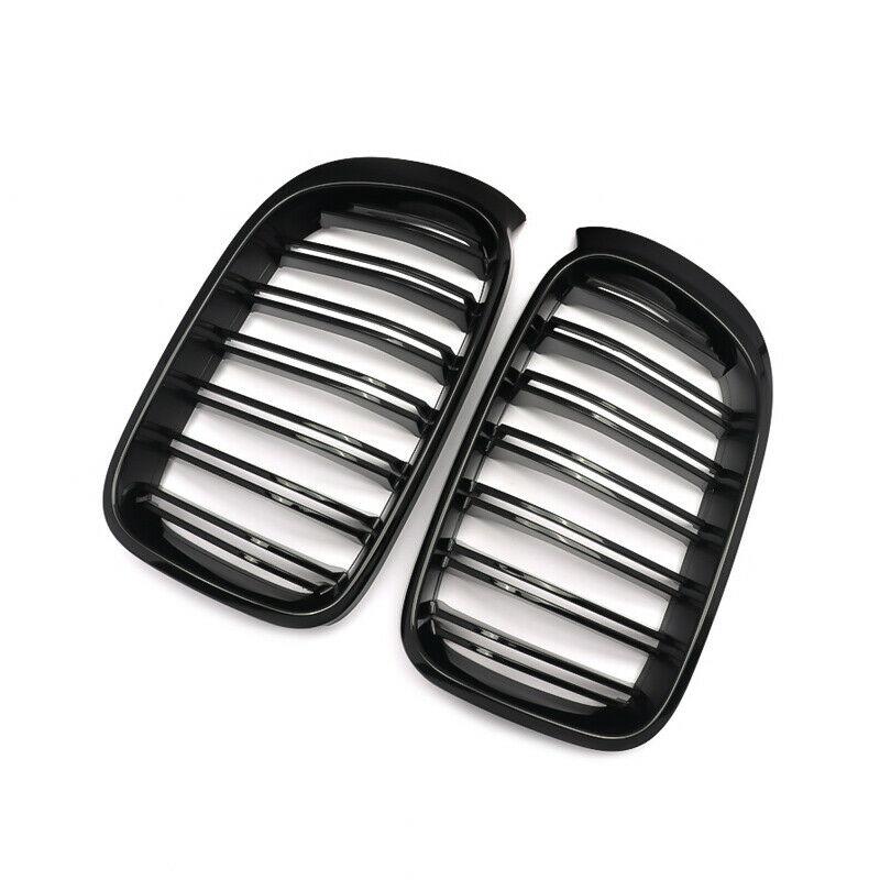 Rhyming Front Bumper Hood Kidney Grille Car Accessories Racing Black Air Intake Dual Grill Fit For BMW X3 X4 F25 F26 2014 -