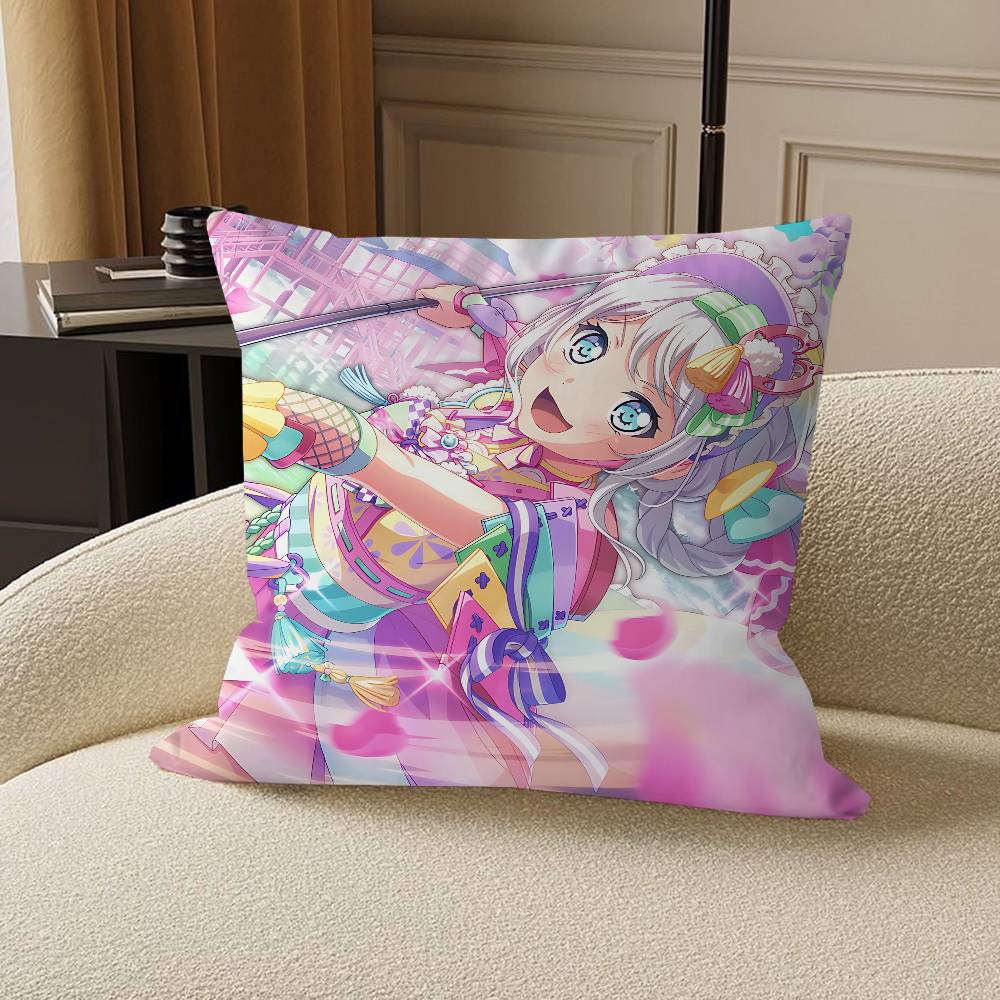 Eve Wakamiya Pillow Gift Home Office Decoration Bedroom Sofa Car Cushion Cover Case 45x45