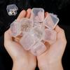 15/30/45pcs 3.5cm Clear Mini Storage Containers Anti-lost Organizer for Travel Jewelry Earplugs & Household Tiny Accessories
