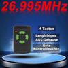 26.995 MHz Garage Door Remote Control for Hormann Fixed Code Copyable Design Security Access Systems