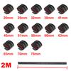 2M Universal Car Hood Air Intake Pipe Air Ducting Hose Heat Temperature Resistance Tube 20/25/32/38/41/43/51/55/60/63/65/70/76mm