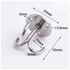 1PC Wall Hanging Bracket Stainless Steel Multi-Prong Fixed Hanger Under Cabinet Hanger  For Hammock