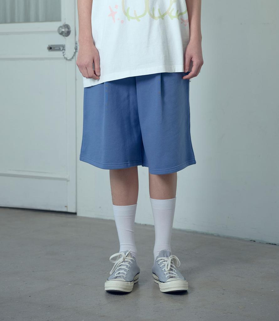 NICEGHOSTCLUB Bermuda Sweat Shorts_Blue(Ng2Gmupa01A)