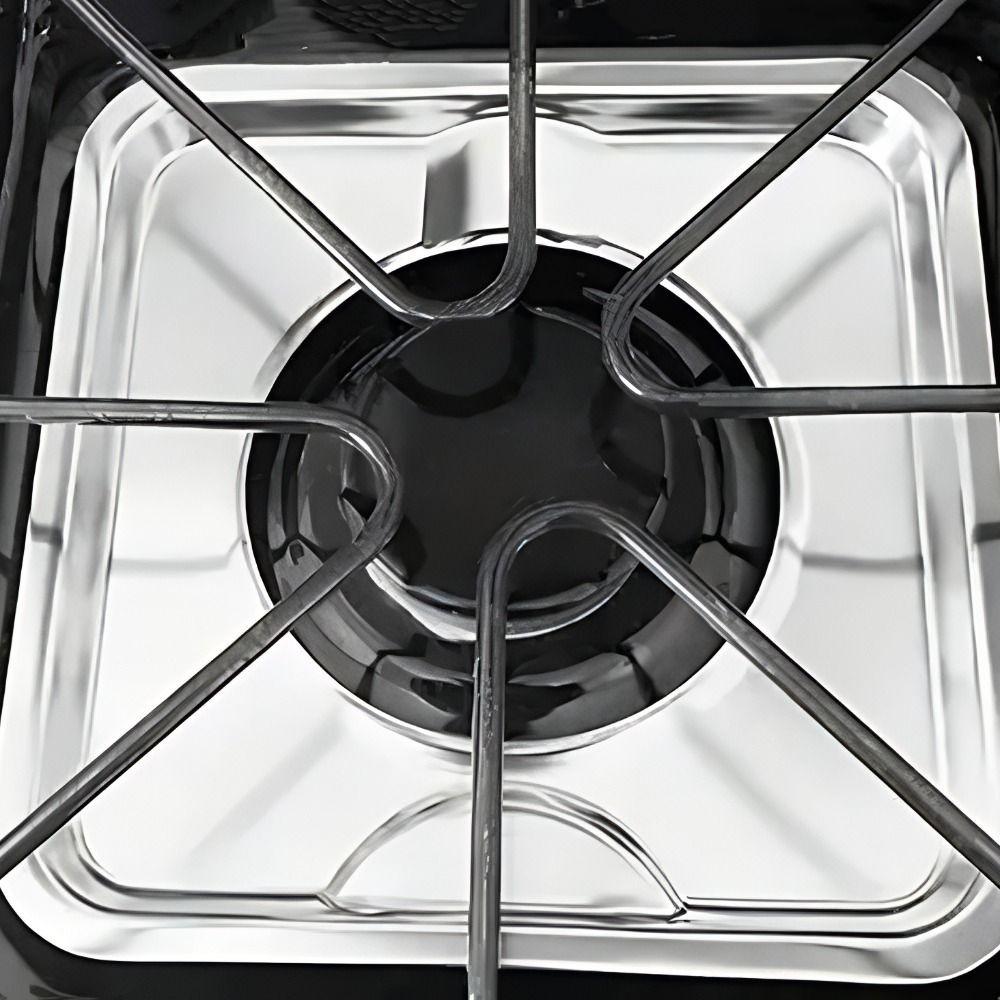 Stain-resistant Square Gas Stove Drip Oil Pan Stainless Steel Gas Range Top Protector  Kitchen
