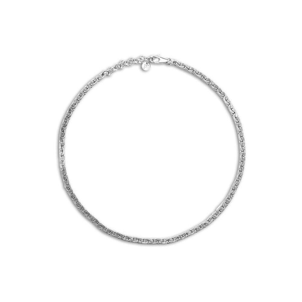 Endless Column Necklace Silver