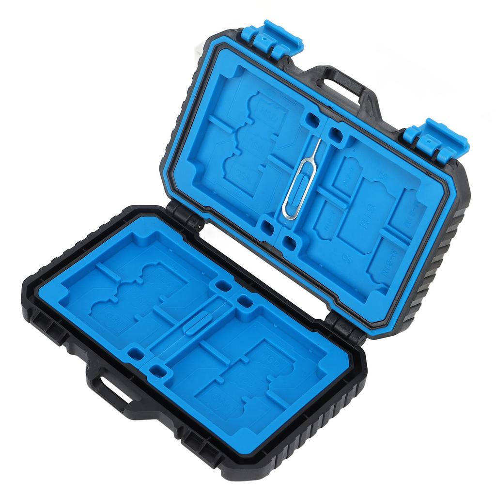 PULUZ Memory Card Case Holder Waterproof Dustproof 27 Cards Capacity with Card Pin Memory Card Storage Box for Daily