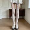 Sweet Elegant Women Thigh High Stockings Fashion Thin Hollows Long Tights Women Half Leg Tube Stockings Girl Garter Socks