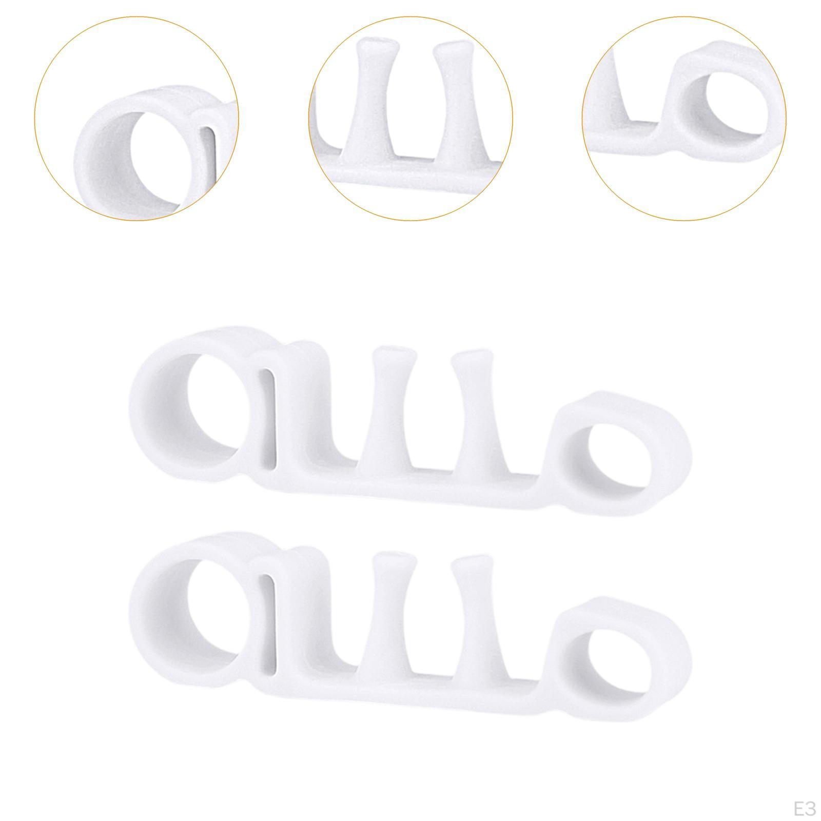 2 шт. опорные подушечки для пальцев ног комплект для выравнивания стопы для девочек — фото 5