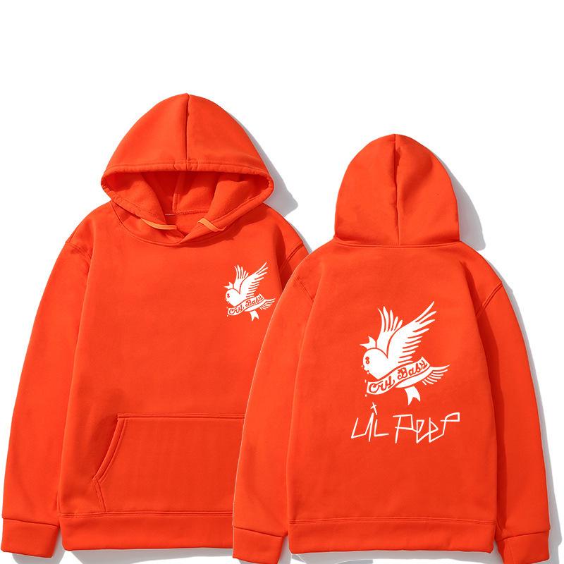 Lil Peep Unisex Street Trend Mikina s kapucí