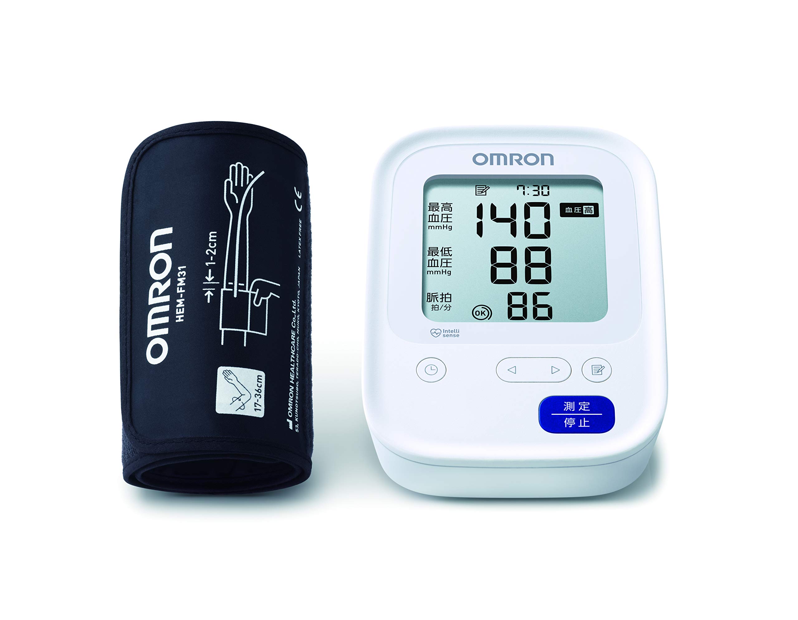 

Omron Upper Arm Blood Pressure Monitor Standard 19 Series HCR-7106