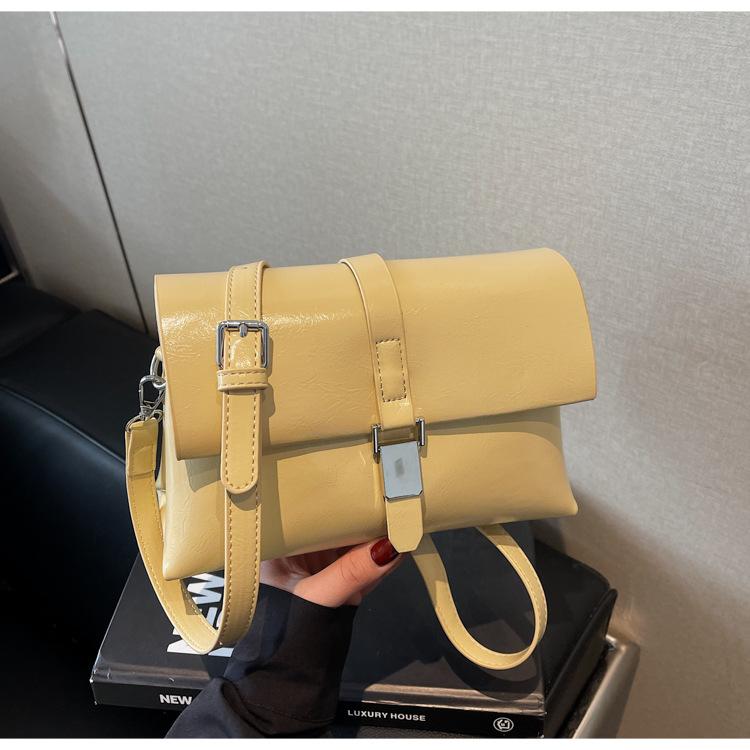 Retro Small Bag for Women, New Casual and Simple Small Square Bag, Niche and High-end Sense, Single Shoulder Crossbody Women's Bag