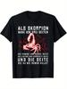 Scorpio Zodiac Birthday T-Shirt with German Proverbs - Humorous Scorpion Print & German Words
