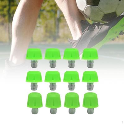 12 Pieces Football Shoe Spikes Rugby Shoes Studs Practical M6 Comfortable Boot Soccer