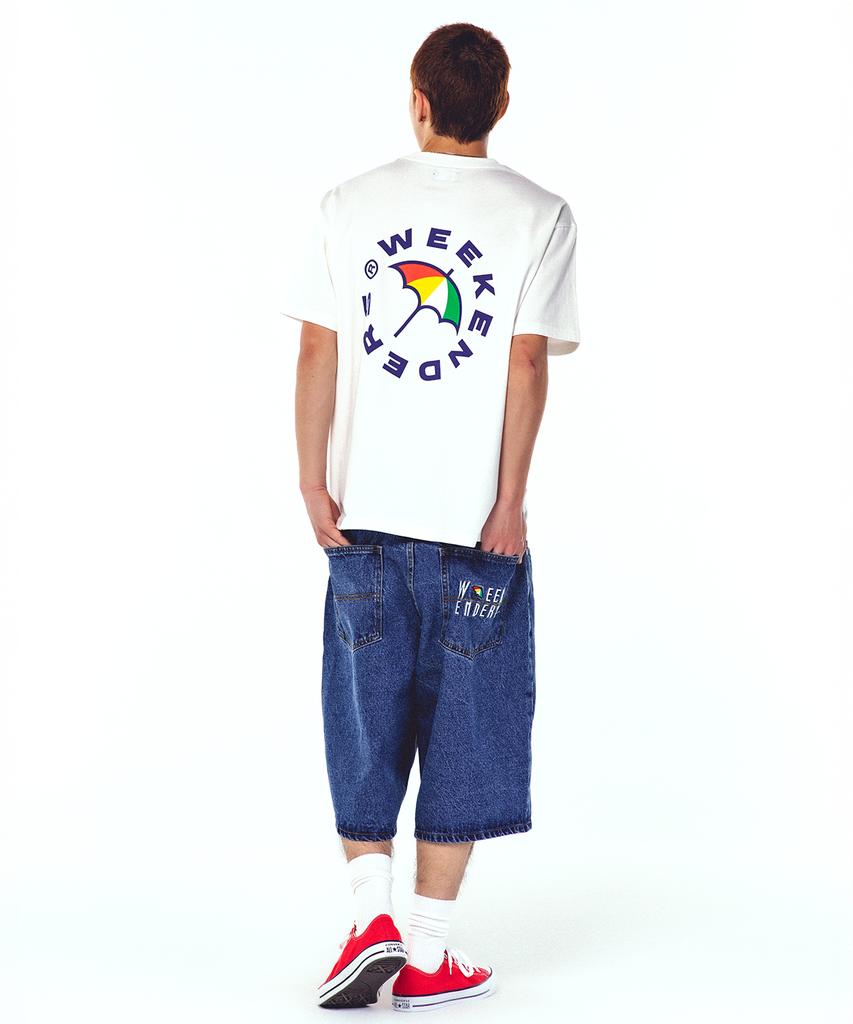 WKNDRS Ap Og Denim Shorts (Denim)