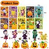 Creative Cm2304010 Cross-border Halloween Pumpkin Puzzles Fun Decoration Stickers Set