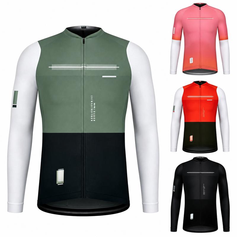 Spanien 2026 Neues Team Sommer Langarm Radtrikot, Radbekleidung, Mountainbike Sportbekleidung, Herren Mountainbike Trikot, Ro