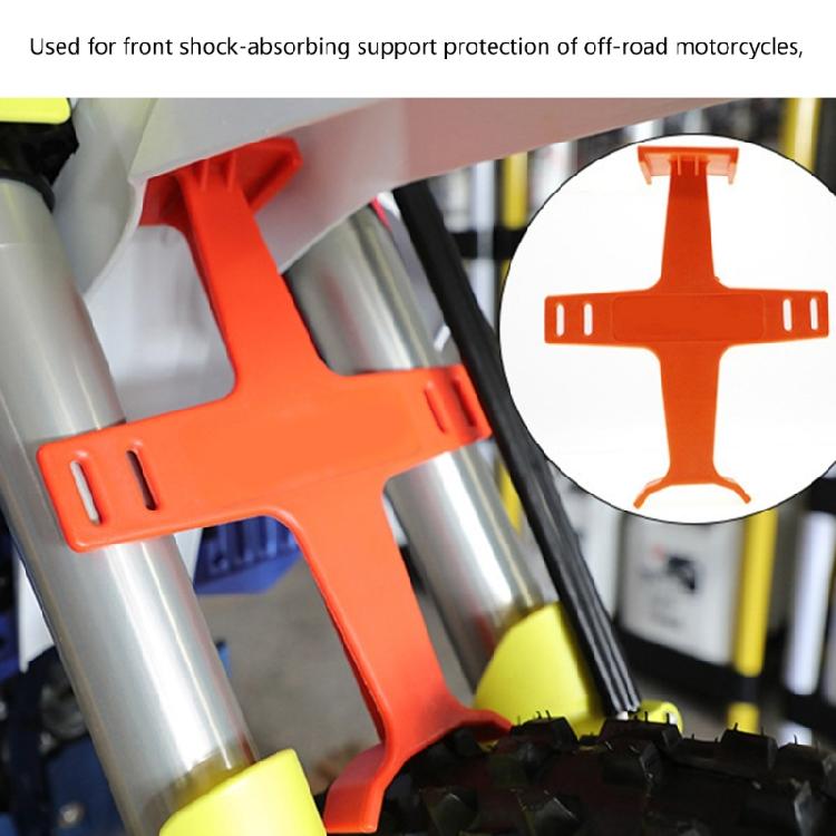 Bike Front Fork Brace Impact Resistant Front Fork Brace Easy Installation Motocross Fork Support Motorcycle Accessories