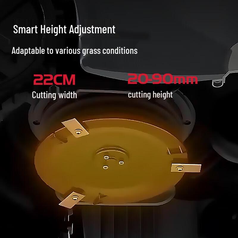 KAZZ Smart Robotic Lawn Mower N1000 CN Plug (adapter Included)