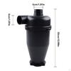 Cyclone Dust Collector Spare Part Compact Sturdy Easy To Install Woodworking Without Elbow