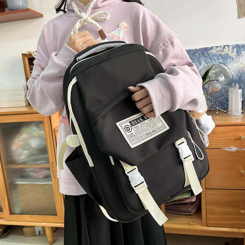 Рюкзак большой емкости студенческий школьный рюкзак для путешествий на открытом воздухе — фото 3