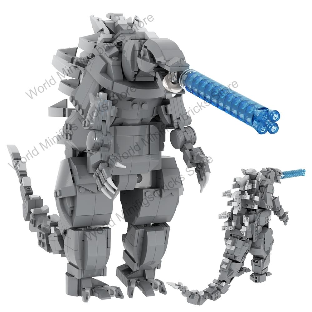MOC Gaint Monster Bricks 1000 Pcs Anime Movie Figures Chainsaw Demon Robot Compatible Building Blocks Toys For Children Adult 3D
