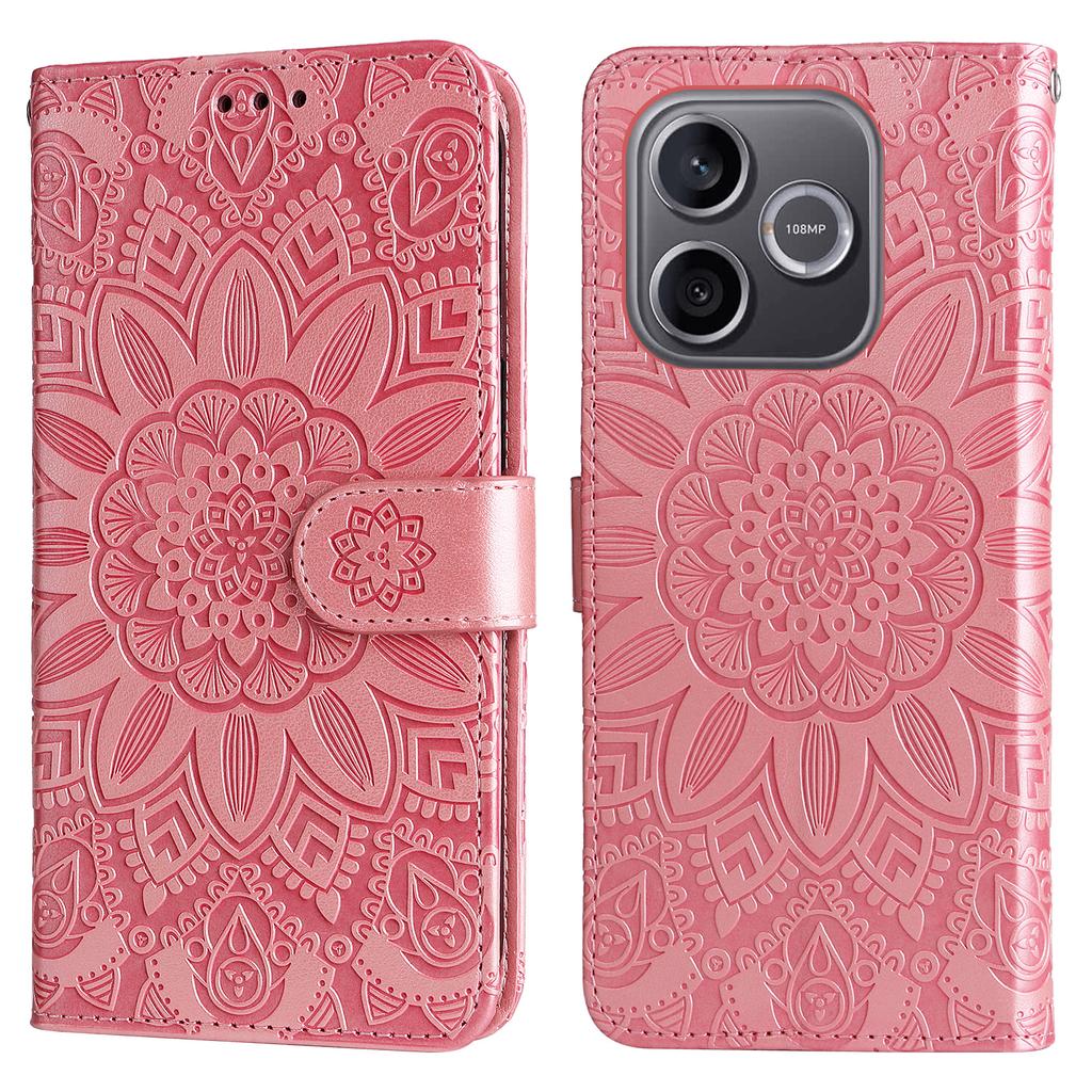 For iPad (2025)/10.9 (2022) Case Rotating Stand Building Block Imprinted Leather Tablet Cover