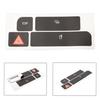 Fit for A4 04 06 Cup Holder Stickers for Precise Button Restoration