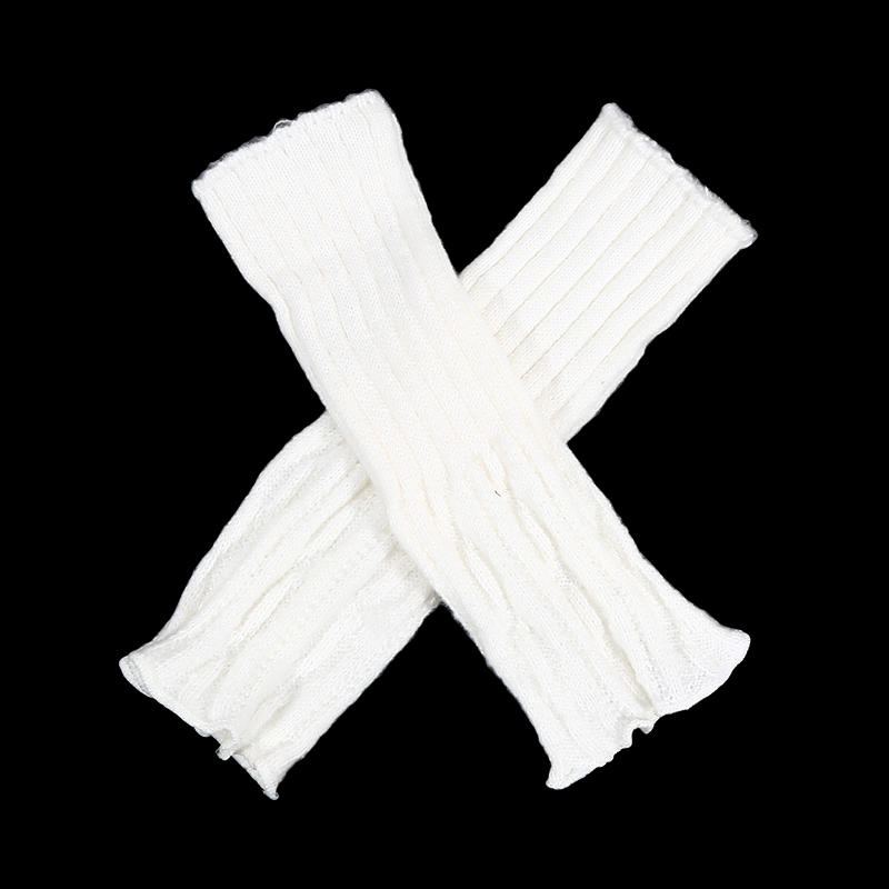 Stacked Knee High Socks Long Tube JK Socks Thigh Sleeves Spliced Knee Pads For Long Boots Soft Stretch Fabric Fashionable For Cosplay School Outfits