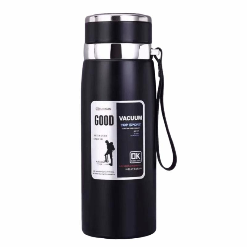 800/1000Ml Sports Thermos Bottle Large Capacity Stainless Steel Insulated Water Bottle Heat-Resistant Creative