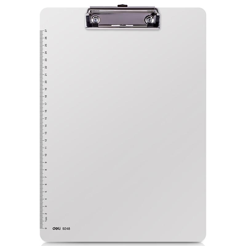 Deli 9248 A4 Clipboard with Strong Metal Clip