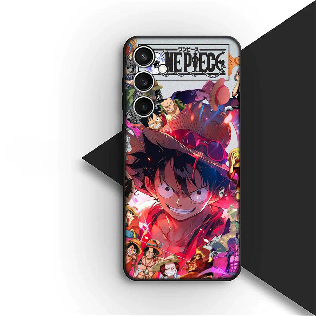 

for Samsung Galaxy S20 S22 S21 FE Ultra Plus A07 A17 A15 A16 A25 A57 A37 Phone Cover Case Trafalgar D Water Law Luffy One Pieces Galaxy S21 FE 5G