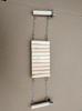 Bird Toys Parrot Toys Round Wooden Stick Swing Climbing Ladder Stacks Hanging Chain Swings