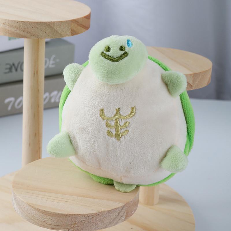 Small Plush Turtle Toy Pendant Key Chain For Backpack Decor And Gift Giving