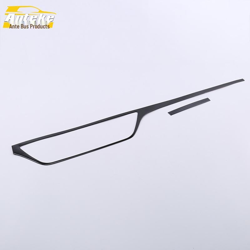 Stainless Steel Dashboard Trim for 18 Qin: Central Control Bright Strip Decorative Sticker