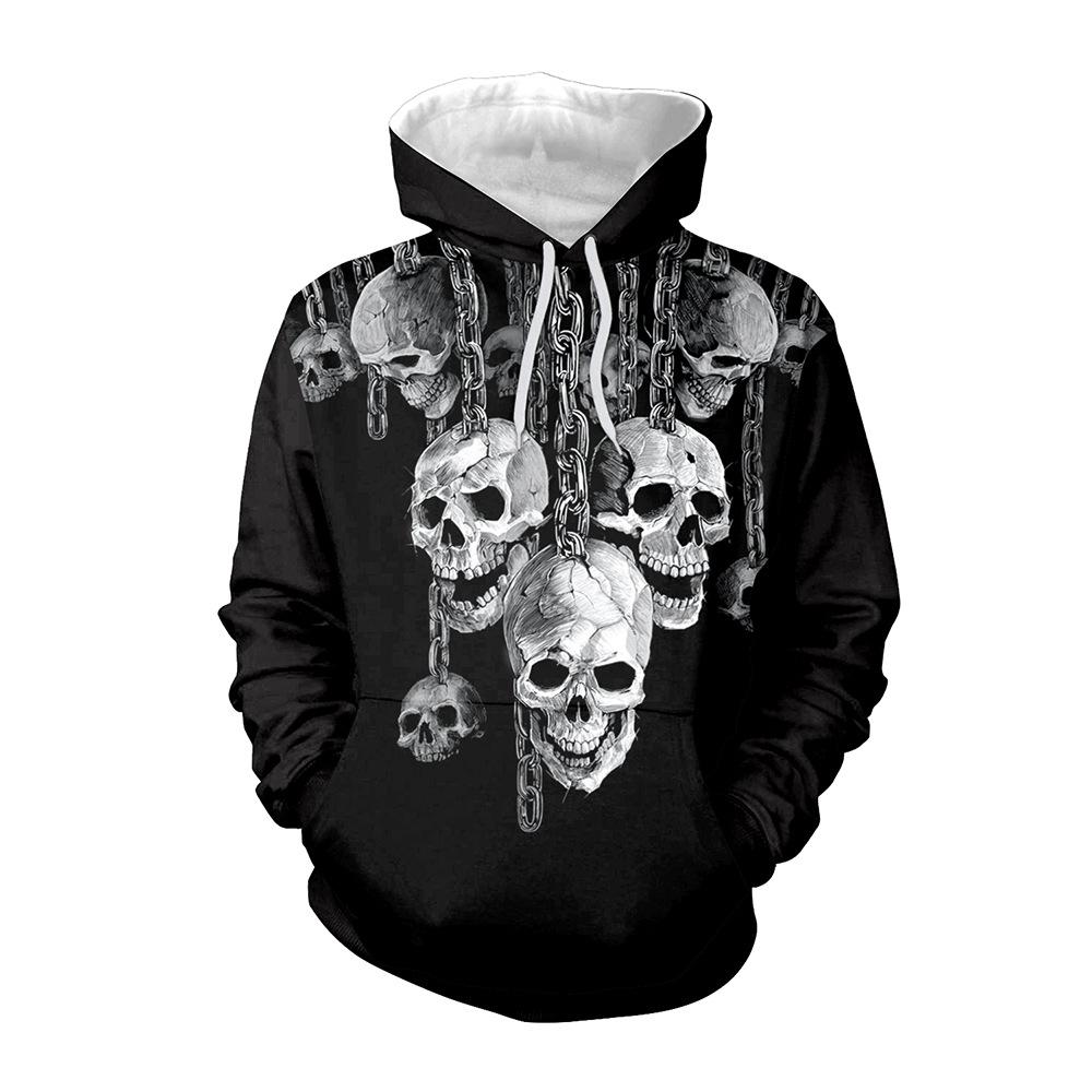 Autumn and winter new cartoon cartoon digital printing Halloween sweater