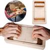 Wooden Finger Exerciser Portable Finger Strengthener Multi-Function Wrist Strength Trainer Finger Gripper for Home Dormitory