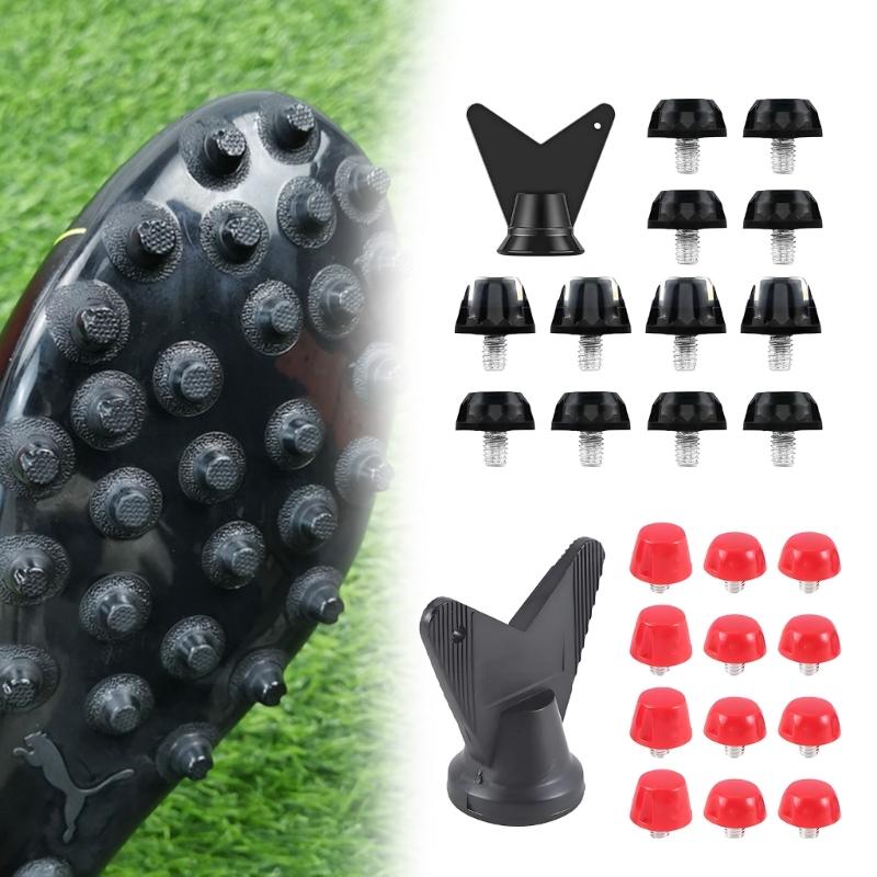 12Pcs Universals Football Shoe Stud Replacement Professional Soccer Cleats Football Boot Spikes for Soccer Shoes
