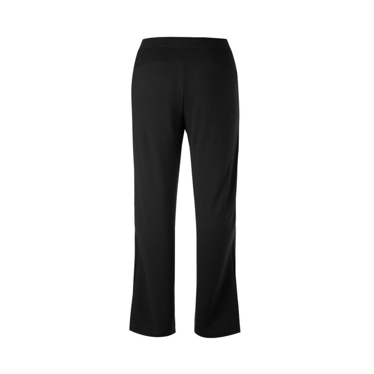 DESCENTE Womens Training Series Elastic Solid Color Flared Casual Pants Women Bottoms Black D4332TKP34