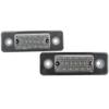 1 Pair License Plate Light Assembly For Volvo C30 2006-2013 Number Plate Light