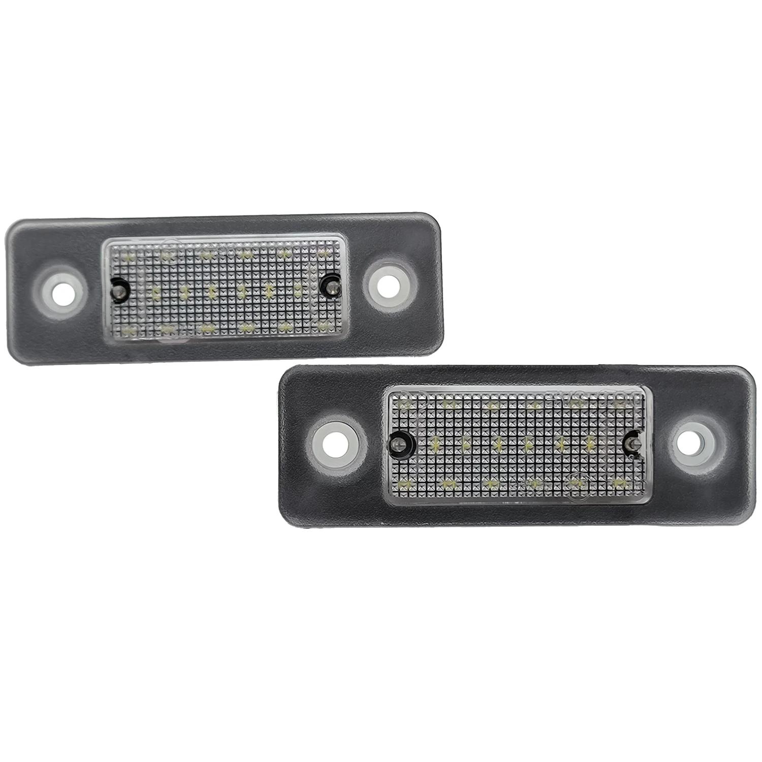 

1 пара фонарей подсветки номерного знака для Volvo C30 2006-2013