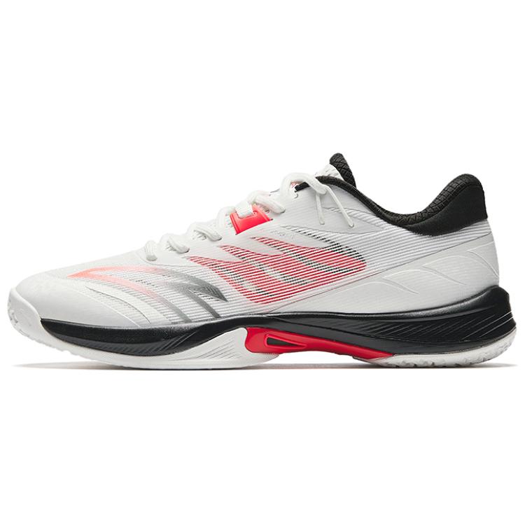 

New Anta Anti-Slip And Wear-Resistant Coverage Low-Top Badminton Shoes Men s White Red Black 412510971-4 43