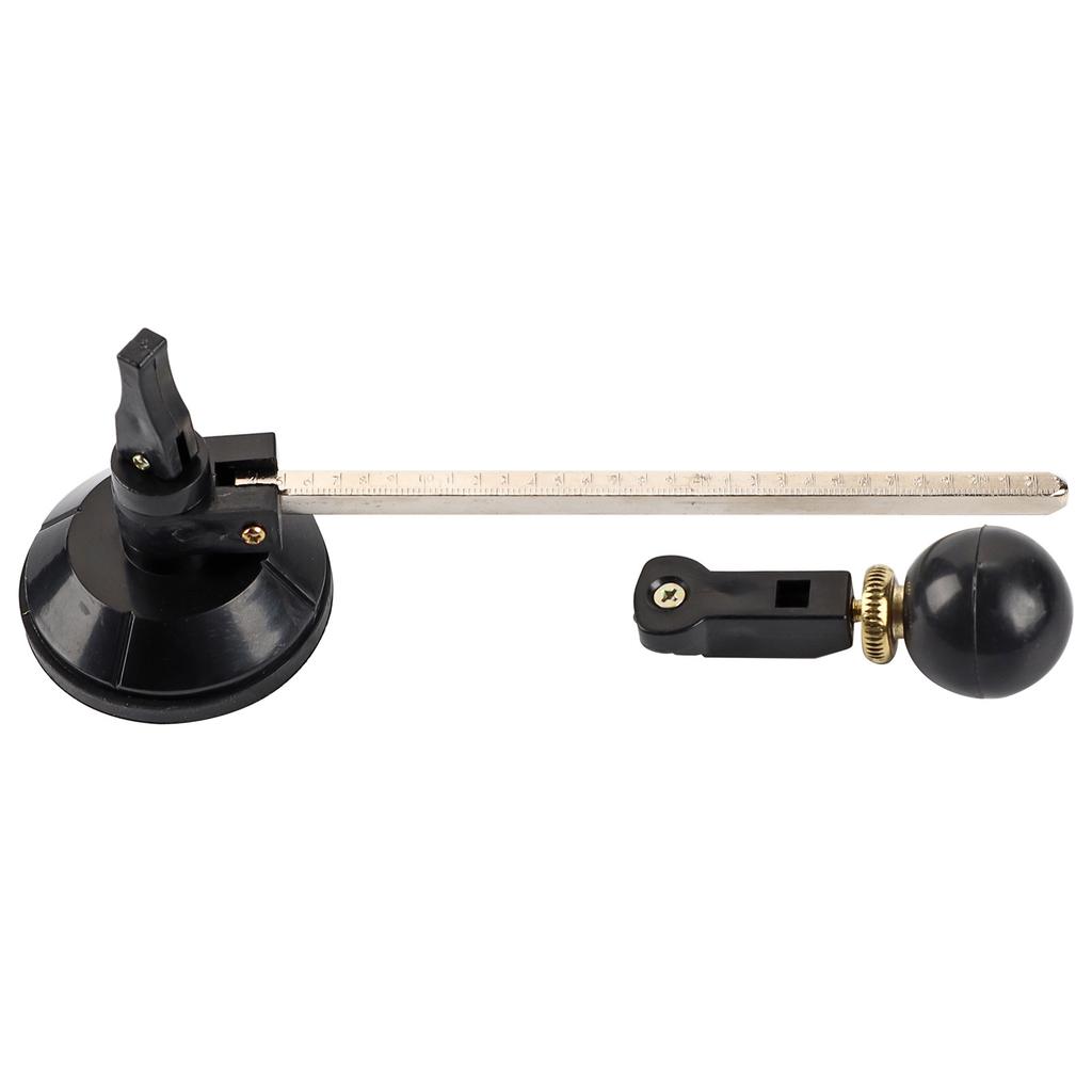 Glass Cutter 6 Wheel Circular Cutting Cutter with Suction Cup (#1)
