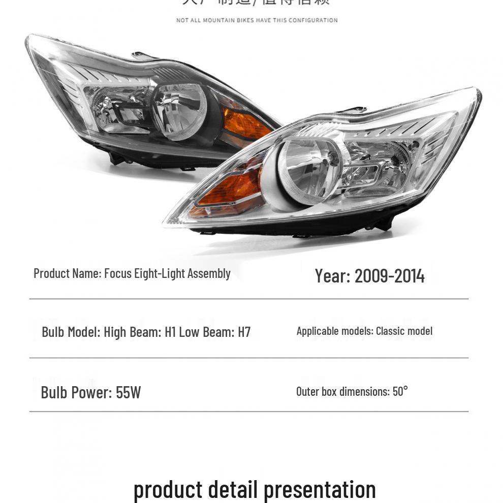 Ford Focus Classic Models (09/10/11/13) Original Headlight Assembly