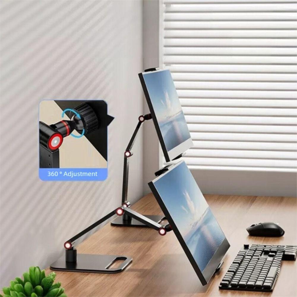 Suport Tabletă Pivotant 360° Suport Tabletă Ajustabil Nou Suport Monitor pentru Birou pentru 12-17in